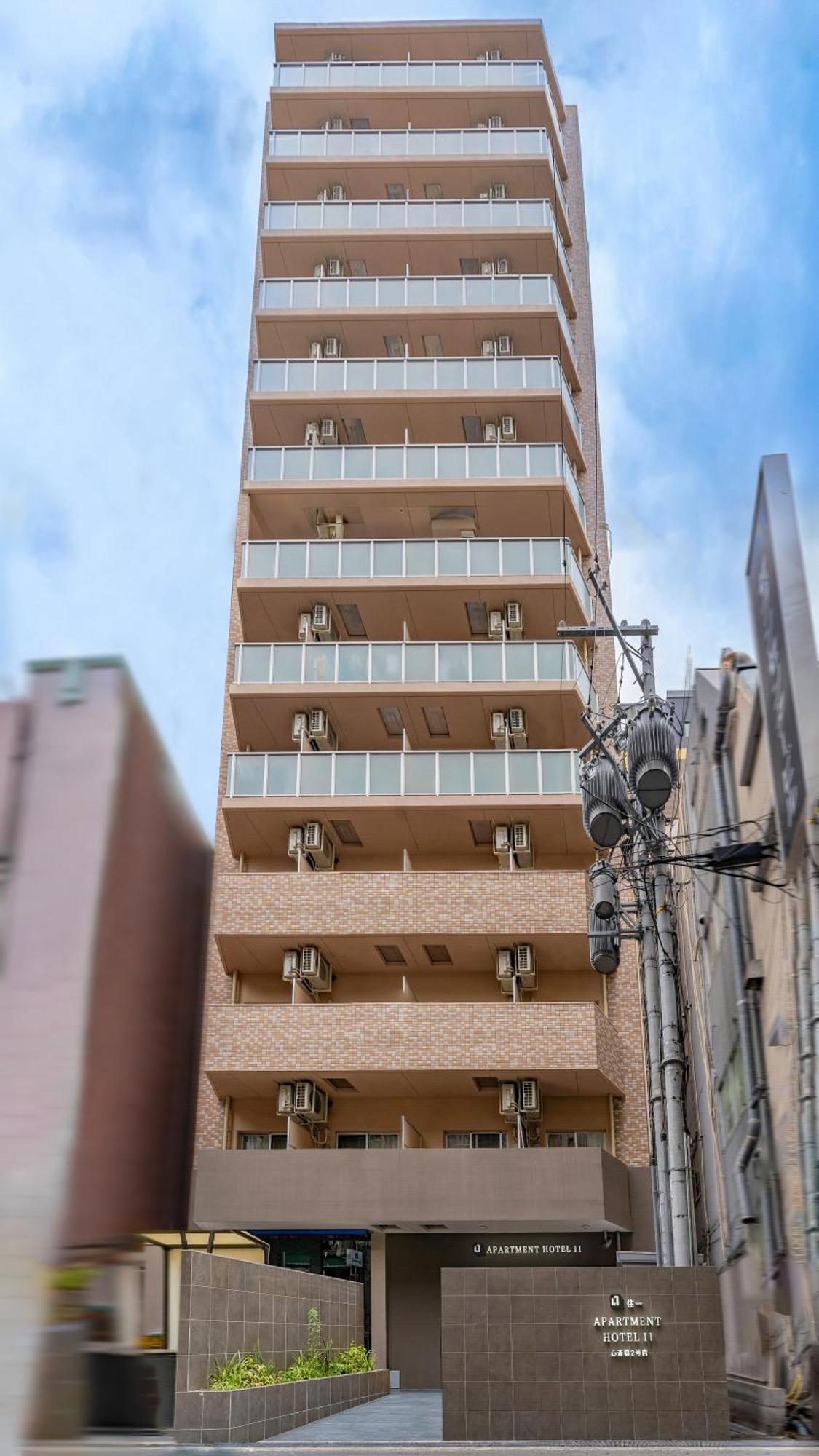 Apartment Hotel 11 Shinsaibashi 2 Osaka Exterior foto